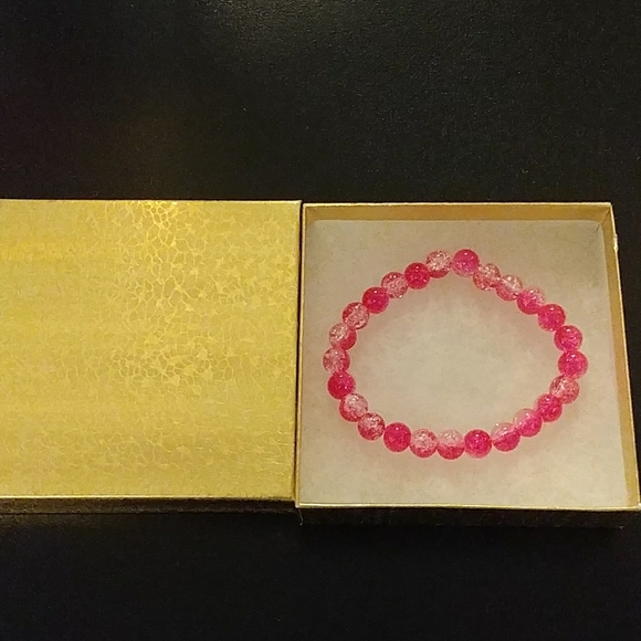 Tourmaline Murano Crystal Bracelet - Picture 7 of 8